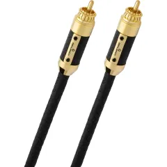 OEHLBACH Art. No. 13826 Black Connection Digital Cable 1.0m KOAKSIĀLAIS KABELIS