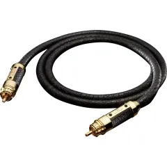 OEHLBACH Art. No. 13826 Black Connection Digital Cable 1.0m KOAKSIĀLAIS KABELIS