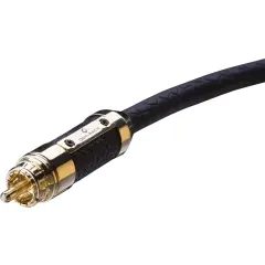 OEHLBACH Art. No. 13826 Black Connection Digital Cable 1.0m KOAKSIĀLAIS KABELIS