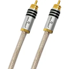 OEHLBACH Art. No. 10313 Silvershield Flex NF Cable Digital 1m KOAKSIĀLAIS KABELIS