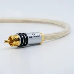 OEHLBACH Art. No. 10313 Silvershield Flex NF Cable Digital 1m KOAKSIĀLAIS KABELIS