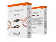 InAkustik Item-No. 00308231 Star II Audio MonoSub Cinch-Cinch 3.0m SUBVUFERA KABELIS