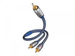 InAkustik Item-No. 0040803 Premium K2 Audio Y-Sub 3.0m SUBVUFERA KABELIS