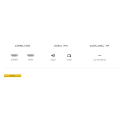 OEHLBACH Art. No. 6044 4K 2K HIGH SPEED HDMI SPLITTER 1:2 ADAPTERIS / PĀRVEIDOTĀJS