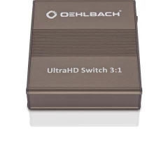 OEHLBACH Art. No. 6045 ULTRA HD SWITCH 3:1 4K 2K HS HDMI ADAPTERIS / PĀRVEIDOTĀJS