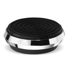 OEHLBACH Art. No. 55049 AIR ABSORB RESONANCE DAMPER FOR LOUDSPEAKER CABINETS Chrome (cena par 4gab.) AKUSTISKO SISTĒMU AKSESUĀRI