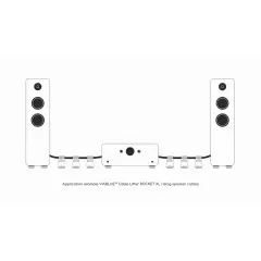 VIABLUE™ Item-No. 50620 ROCKET XL  Cable Lifters (8 pcs.) Black AKUSTISKO SISTĒMU AKSESUĀRI
