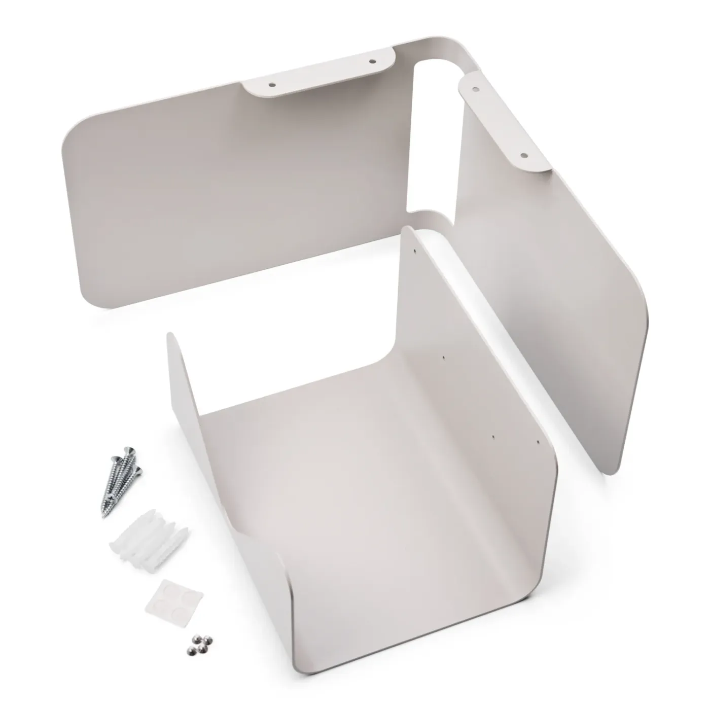 ESSENTIALS FORMEL-V LIGHT GREY VINYLSTAND/SHELF AKSESUĀRI VINILA ATSKAŅOTĀJAM