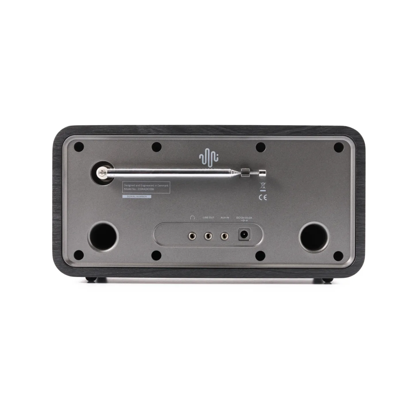 ESSENTIALS RADIO3 BLACK (PVC) Internet Radio DAB+ / FM RADIO