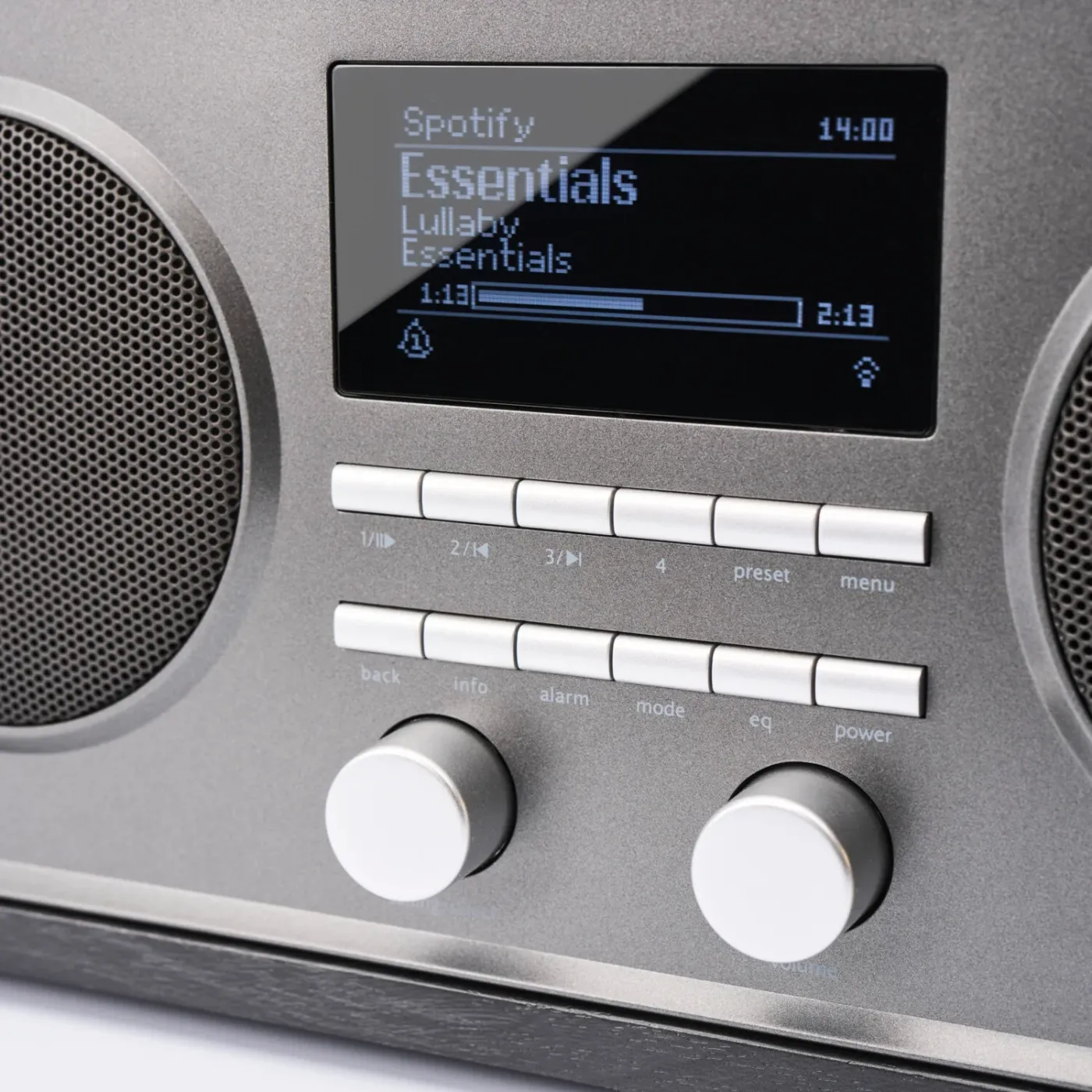 ESSENTIALS RADIO3 BLACK (PVC) Internet Radio DAB+ / FM RADIO