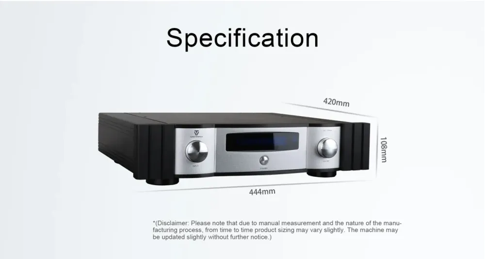 TONEWINNER AD-1PRE+ SILVER PRIEKŠPASTIPRINĀTĀJS